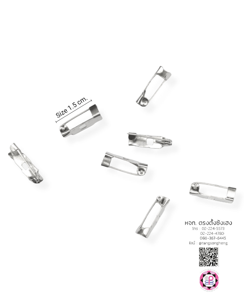 เข็มกลัด, เข็มกลัดฐานบาร์, เข็มกลัดฐานเปล่า, เข็มกลัดติดพวงกุญแจ, เข็มกลัดติดเครื่องประดับ