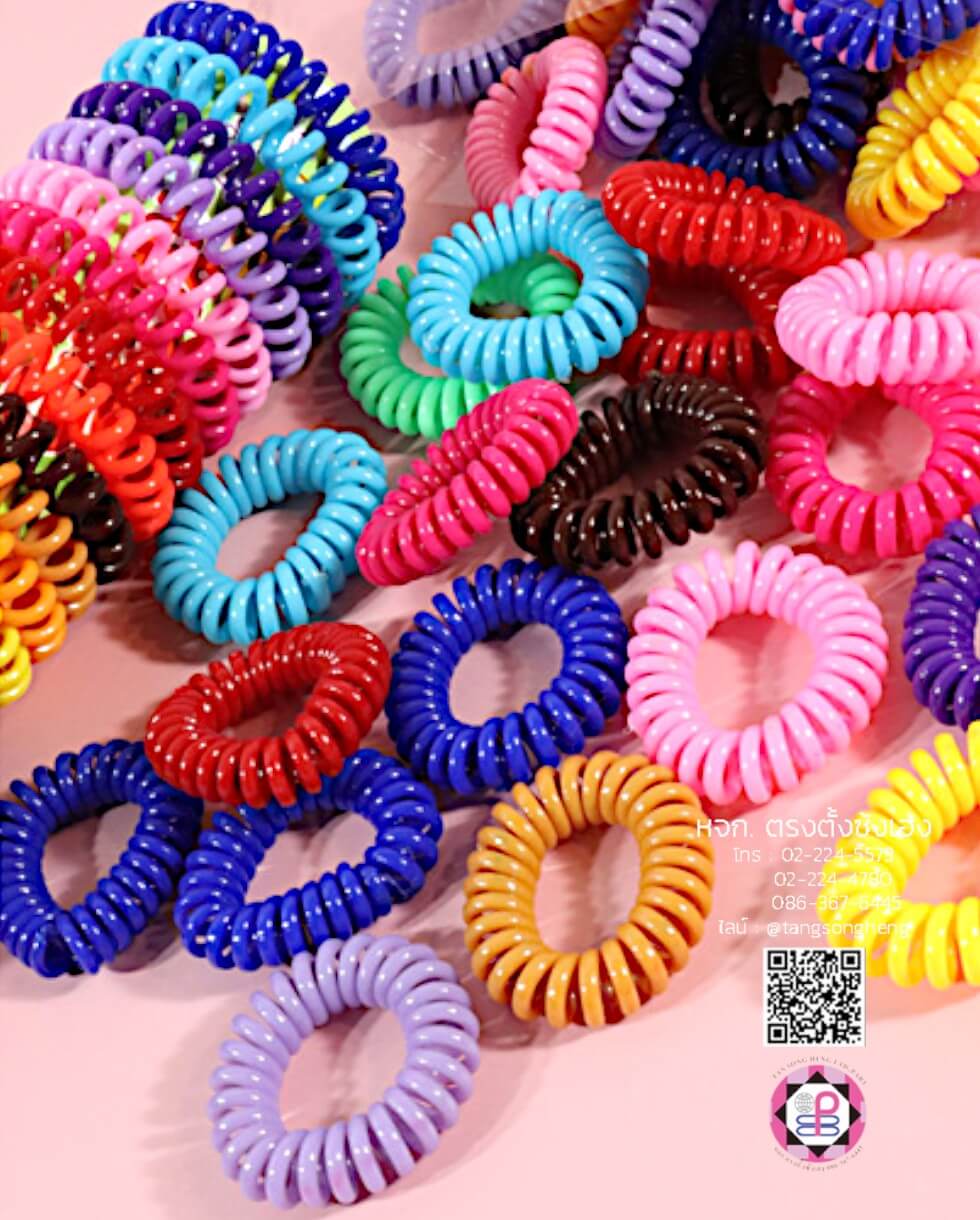 ยางรัดผมสายโทรศัพท์, ยางรัดผม, ยางมัดผม, ยางยืด, ยางรัดผมเด็ก, ยางไม่กินผม, ยางรัดผมน่ารัก, ยางรัดผมแฟชั่น, เครื่องประดับ, ยางรัดผม DIY