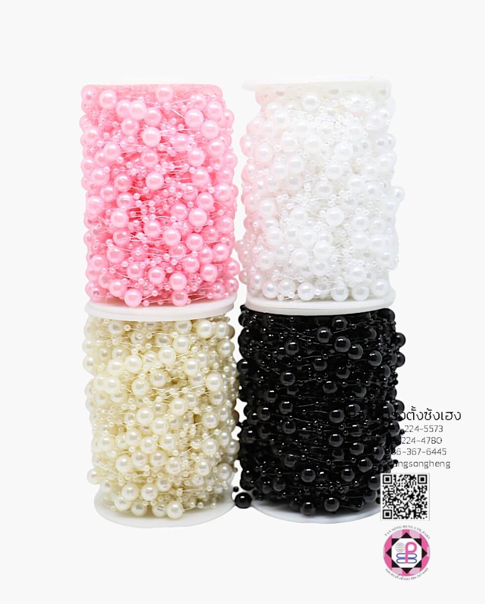 มุกเส้น, มุกอะตอม, อะไหล่สร้อย, ทำสร้อย, ตัวเชื่อม, DIY, อะไหล่เครื่องประดับ, ประดิษฐ์, เครื่องประดับ, อุปกรณ์, มุกเจ้าสาว, แต่งงาน