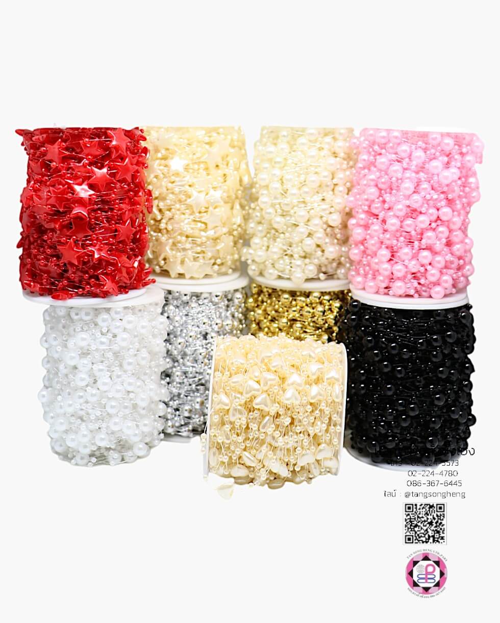 มุกเส้น, มุกอะตอม, อะไหล่สร้อย, ทำสร้อย, ตัวเชื่อม, DIY, อะไหล่เครื่องประดับ, ประดิษฐ์, เครื่องประดับ, อุปกรณ์, มุกเจ้าสาว, แต่งงาน