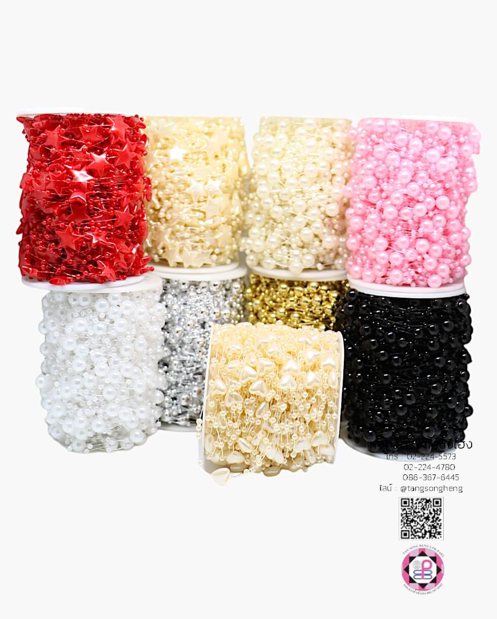 มุกเส้น, มุกอะตอม, อะไหล่สร้อย, ทำสร้อย, ตัวเชื่อม, DIY, อะไหล่เครื่องประดับ, ประดิษฐ์, เครื่องประดับ, อุปกรณ์, มุกเจ้าสาว, แต่งงาน