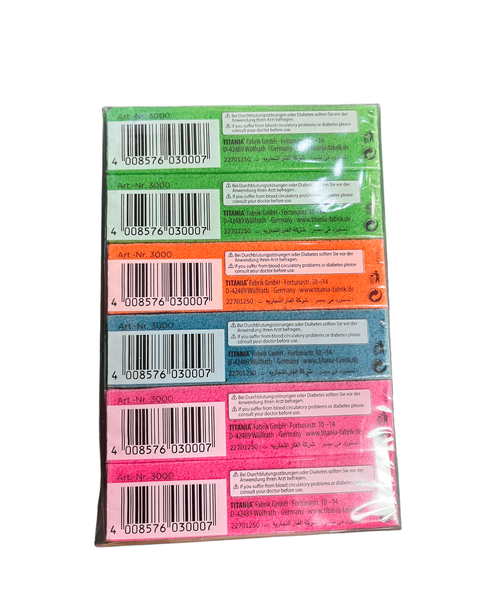 โฟมขัดเท้า TITANIA คละสี