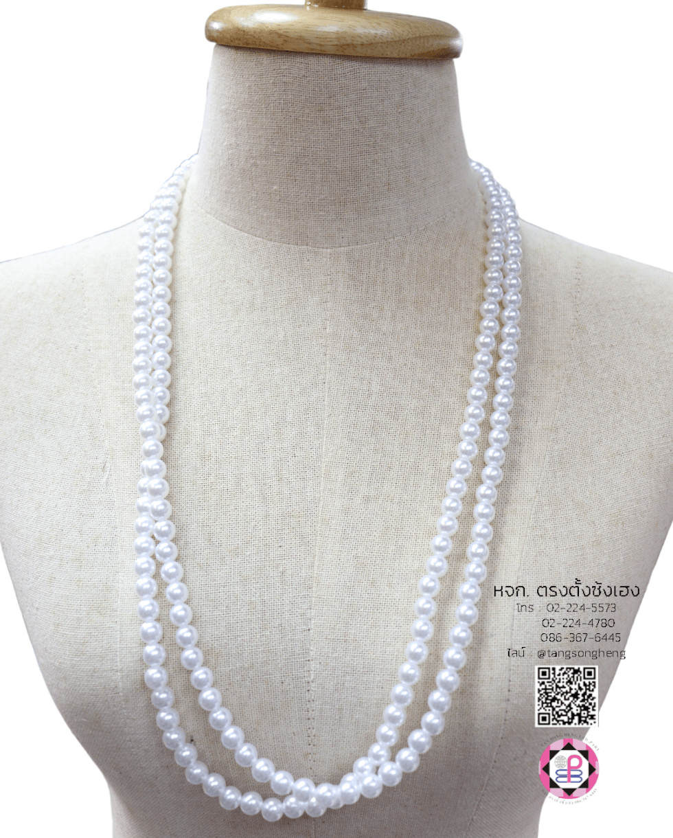 pearl necklace, pearl strand