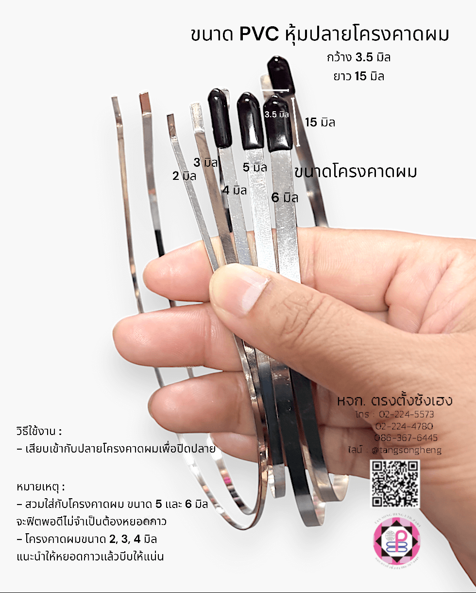 จุกปิดปลายอเนกประสงค์ สีดำ