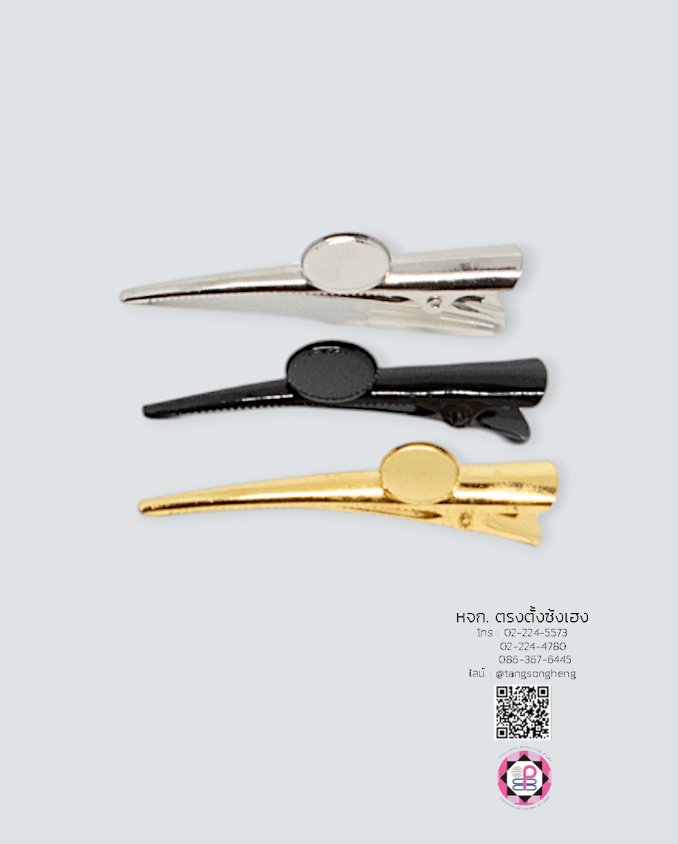 กิ๊บติกผม, โครงกิ๊บ, กิ๊บเปล่า, กิ๊บปากเป็ด, กิ๊บเขาควาย, กิ๊บปากเป็ดจระเข, กิ๊บเหล็ก, กิ๊บแบ่งผม, กิ๊บซาลอน, กิ๊บเสริมสวย