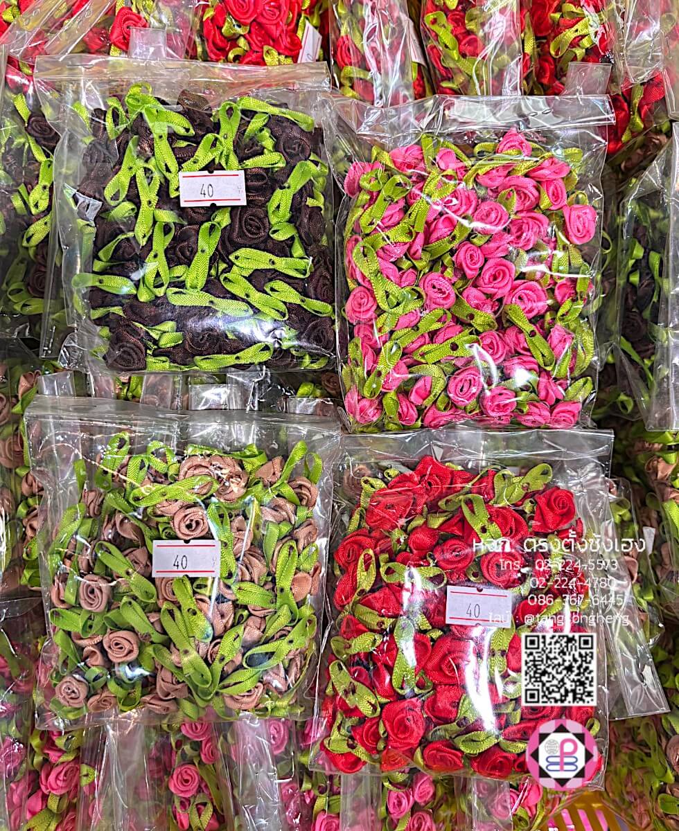 fabric flower, artificial material flower, DIY equipment, accessories material, decoration parts