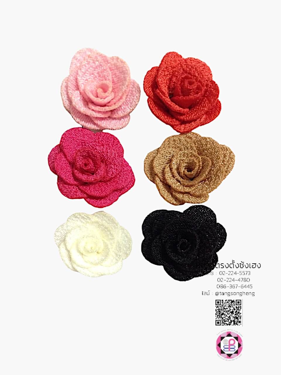 fabric flower, artificial material flower, DIY equipment, accessories material, decoration parts