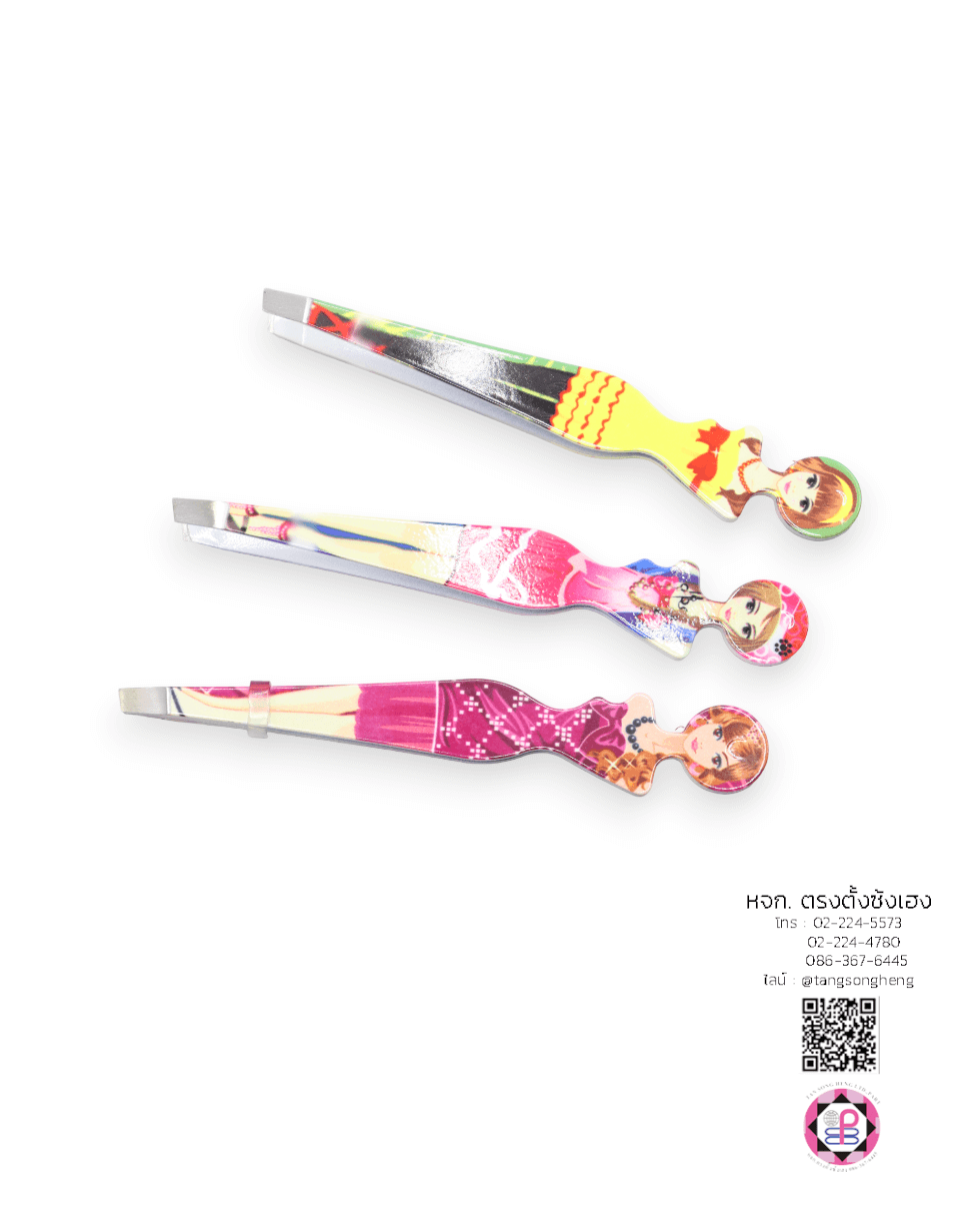 แหนบปลายเฉียง, แหนบถอนขนคิ้ว, แหนบถอนผมหงอก