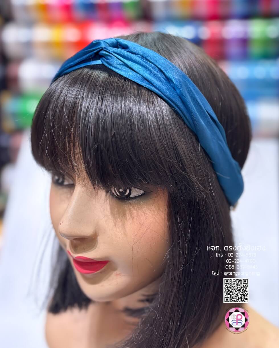 ผ้าคาดผมผ้าซาติน