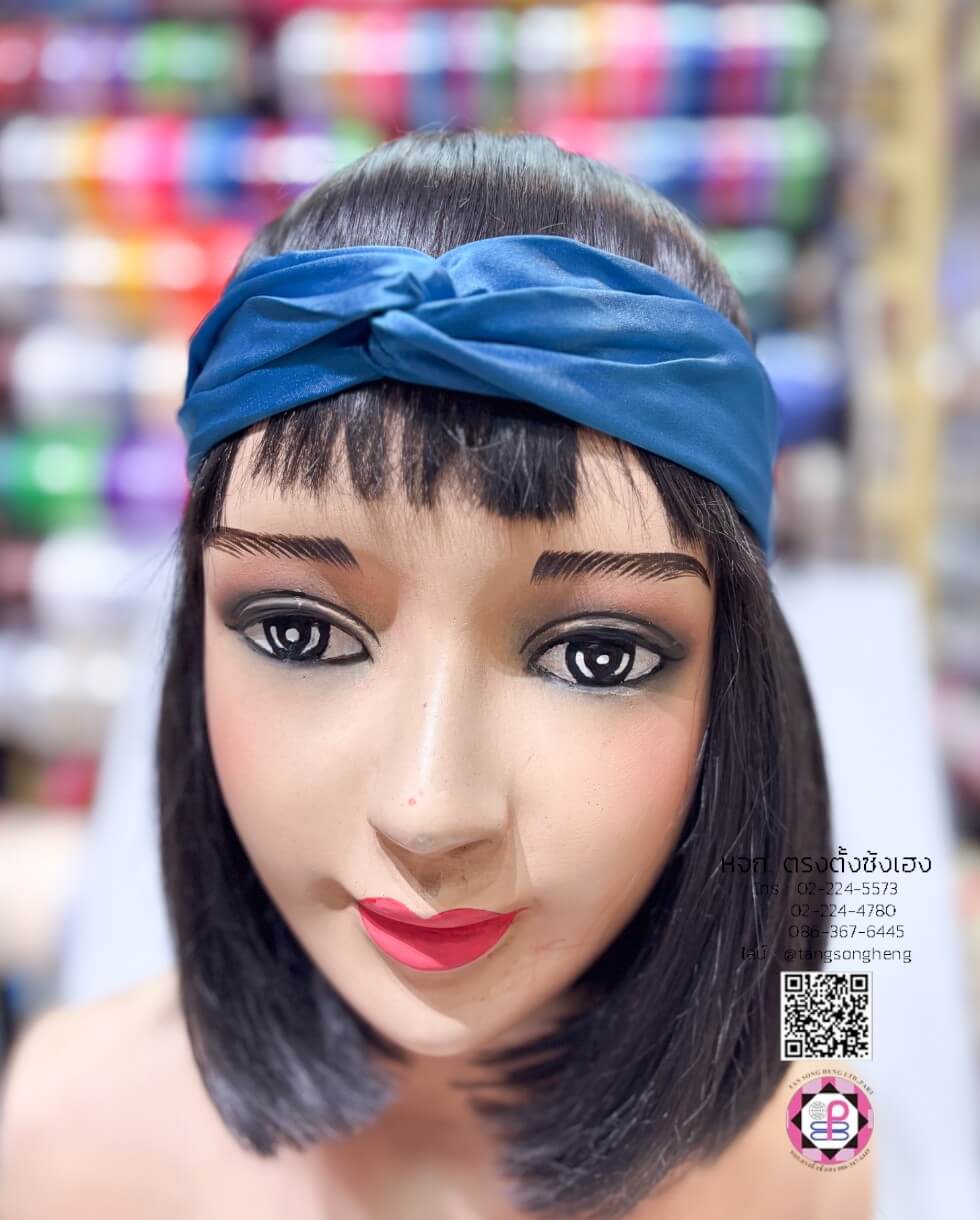 ผ้าคาดผมผ้าซาติน