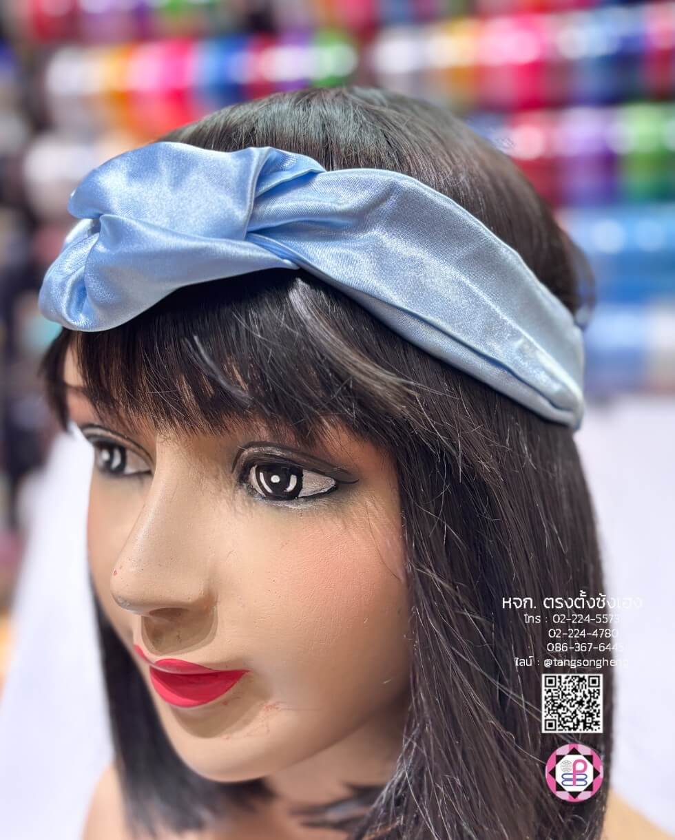 ผ้าคาดผมผ้าซาติน