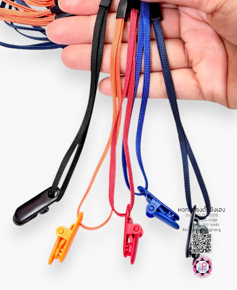 สายคล้องคอ, สายคล้องมือ, สายคล้องคอบัตร