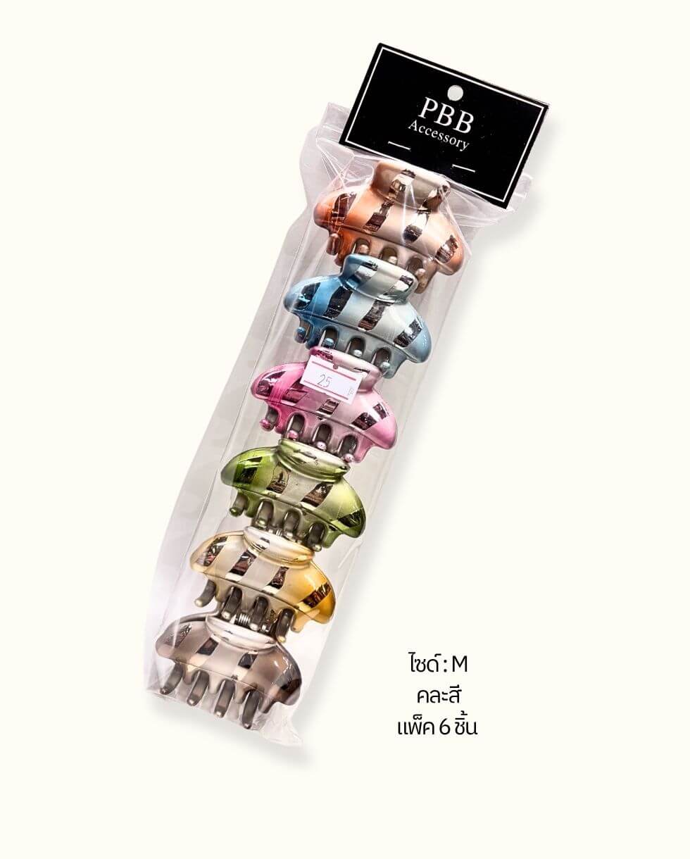 #HairStyling MetallicClawClip #Y2KFashion #ChromeAccessories