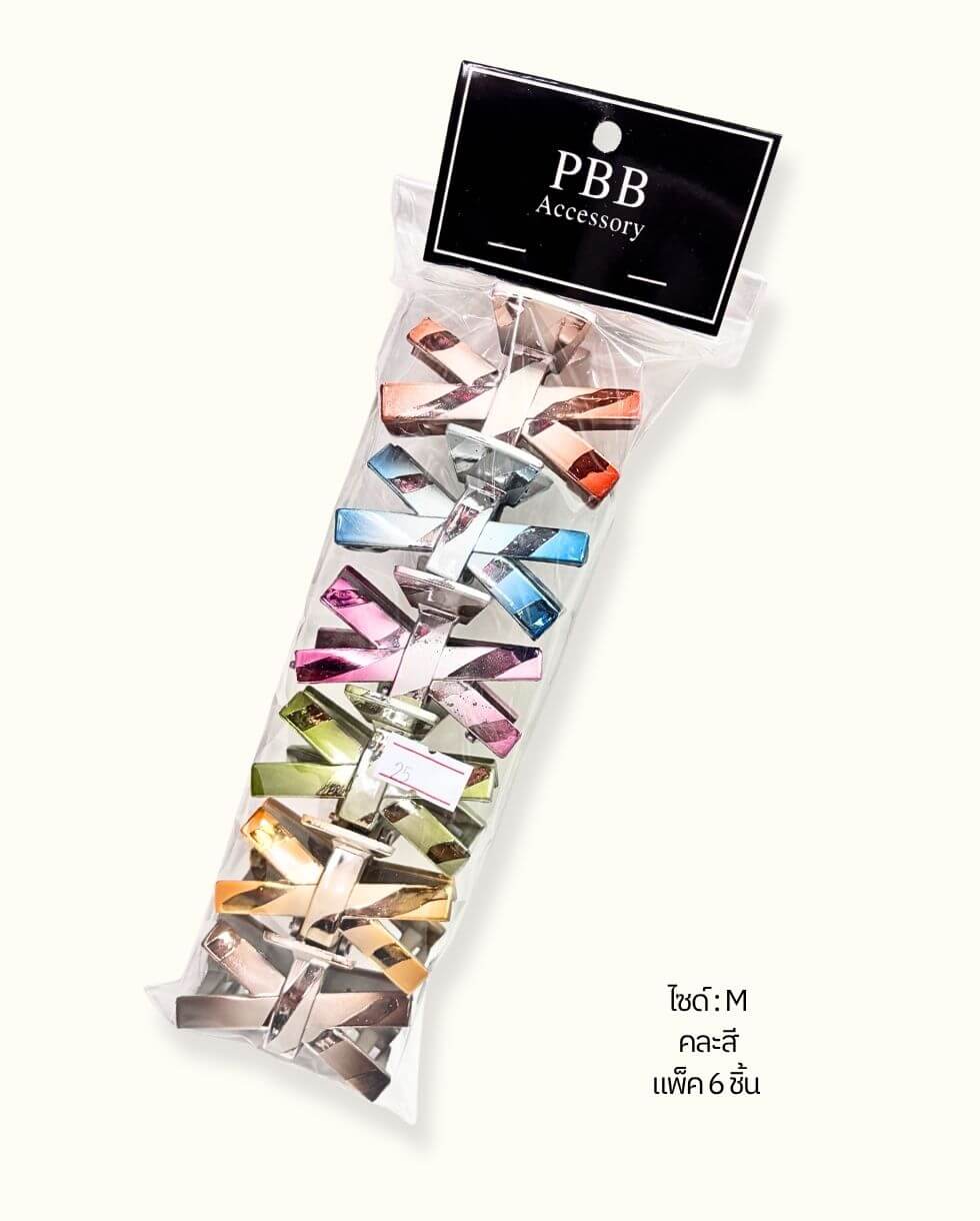 #HairStyling MetallicClawClip #Y2KFashion #ChromeAccessories
