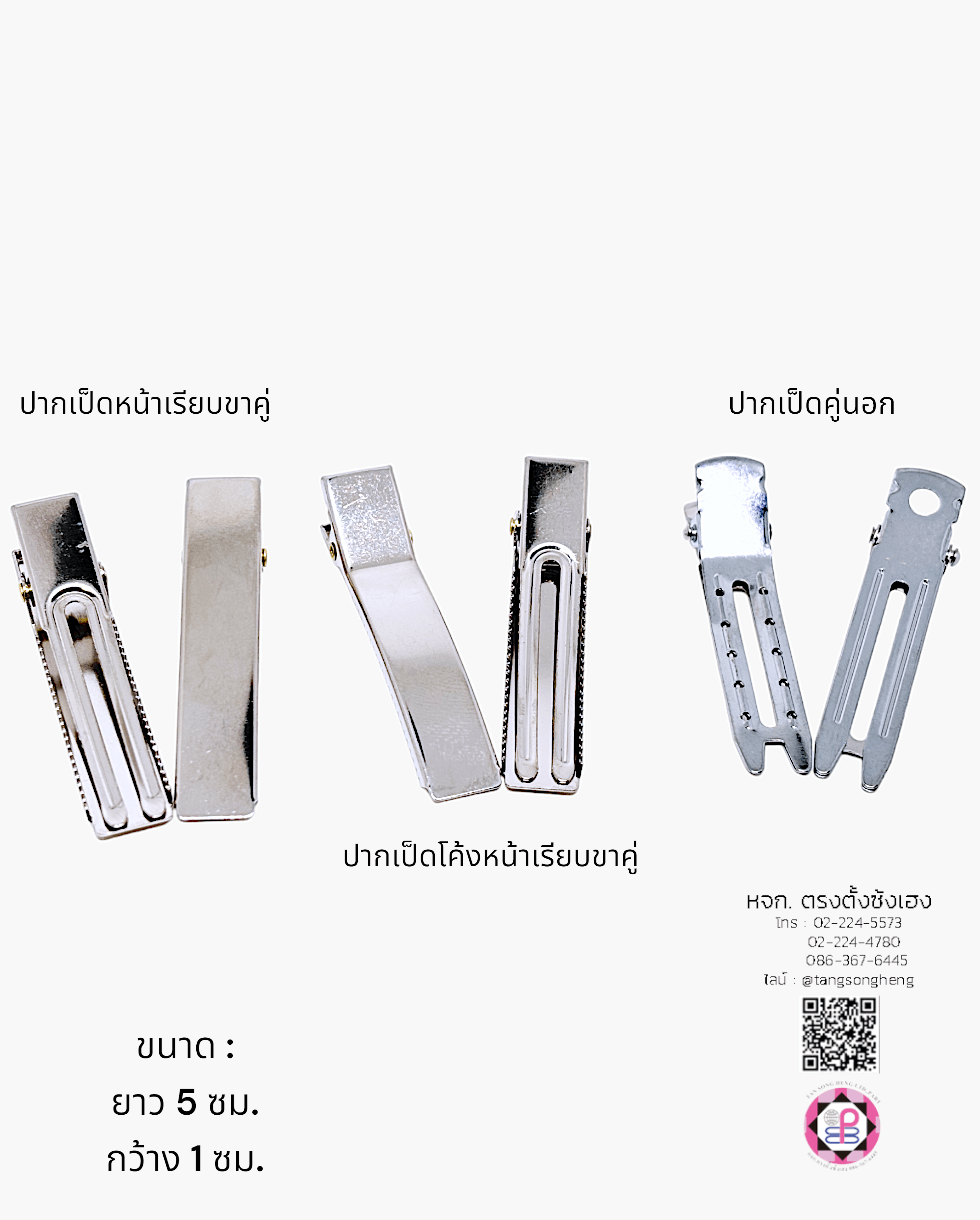 กิ๊บเปล่า, โครงกิ๊บ, กิ๊บปากเป็ด, กิ๊บติดผม, กิ๊บเด็ก, กิ๊บนักเรียน, กิ๊บพยาบาล, กิ๊บปากจระเข้