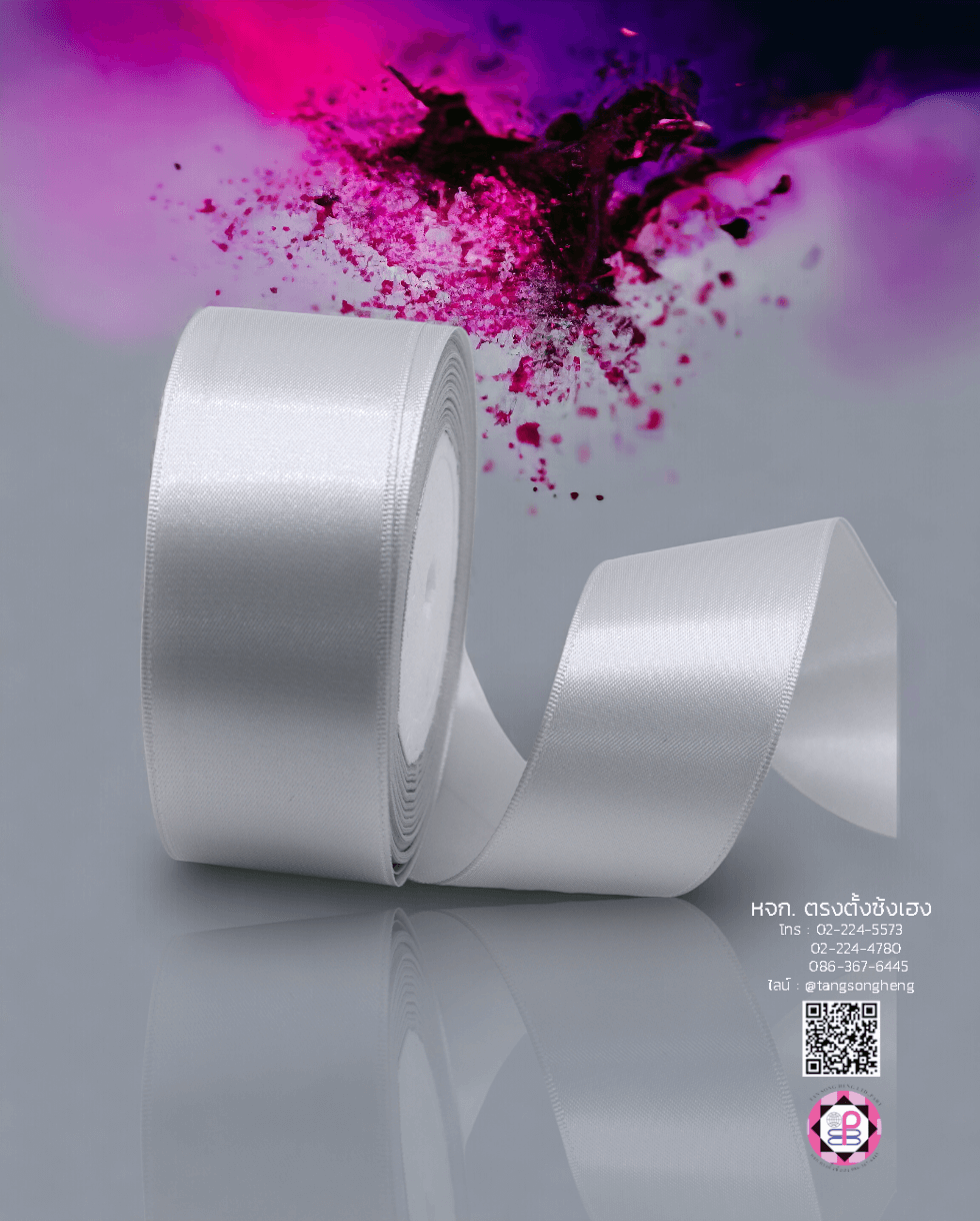 ริบบิ้นผ้าซาติน, ริบบิ้นผ้าต่วน, ริบบิ้นผ้ามัน, โบว์แต่งงาน, โบว์ผ้า, ริ้บบิ้นผูกผมนักเรียน, ริบบิ้นทำโบว์ริบบิ้นทำโบว์