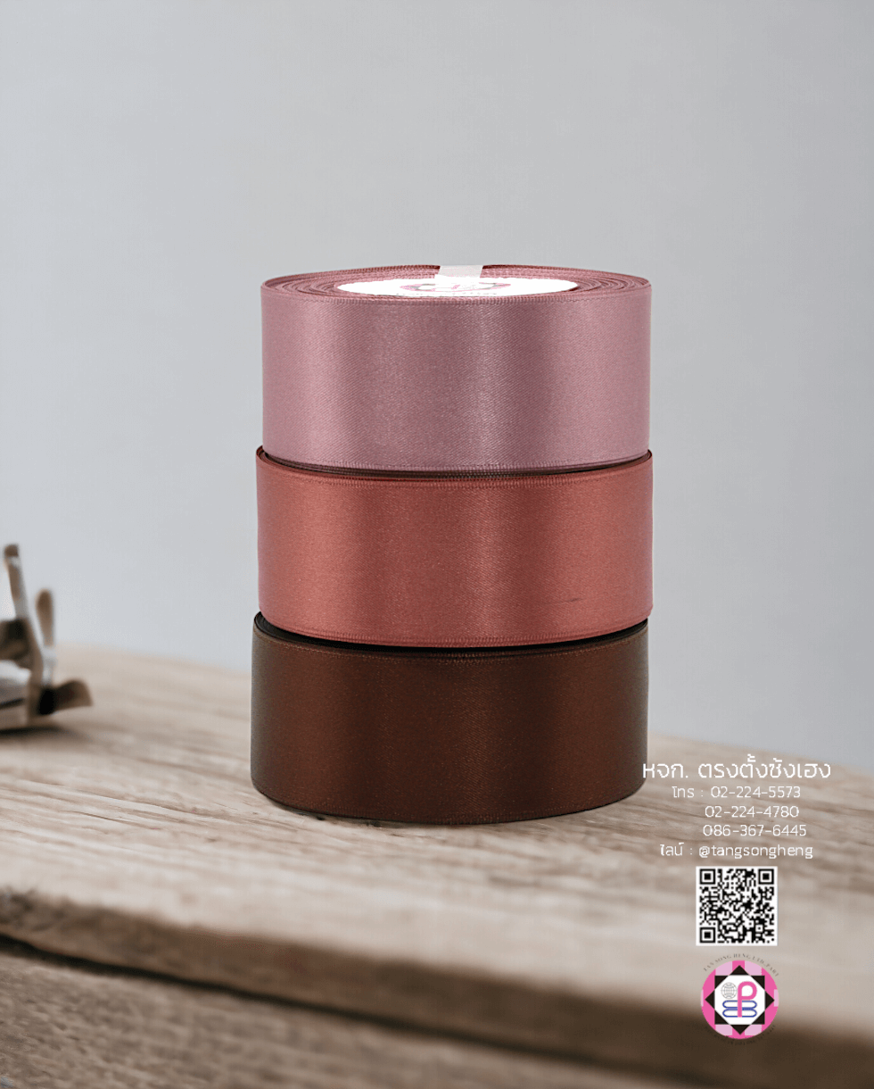 ริบบิ้นผ้าซาติน, ริบบิ้นผ้าต่วน, ริบบิ้นผ้ามัน, โบว์แต่งงาน, โบว์ผ้า, ริ้บบิ้นผูกผมนักเรียน, ริบบิ้นทำโบว์ริบบิ้นทำโบว์