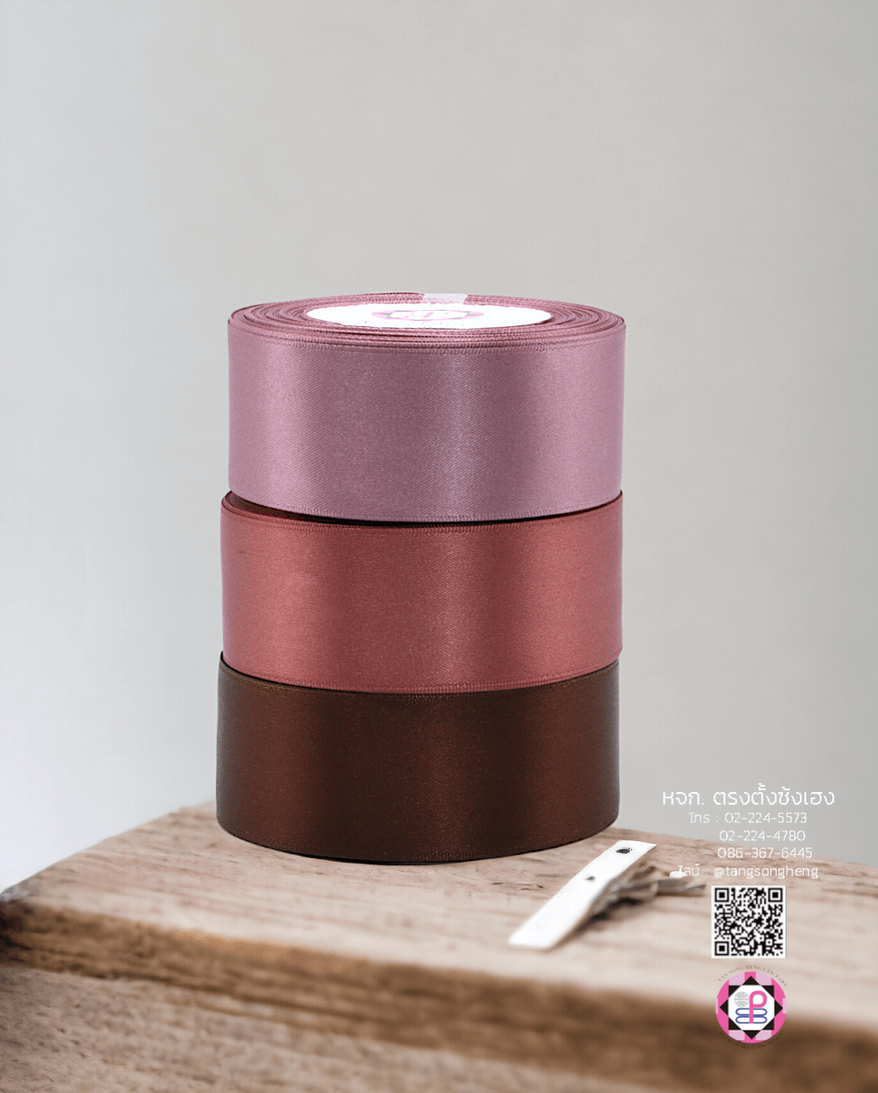 ริบบิ้นผ้าซาติน, ริบบิ้นผ้าต่วน, ริบบิ้นผ้ามัน, โบว์แต่งงาน, โบว์ผ้า, ริ้บบิ้นผูกผมนักเรียน, ริบบิ้นทำโบว์ริบบิ้นทำโบว์