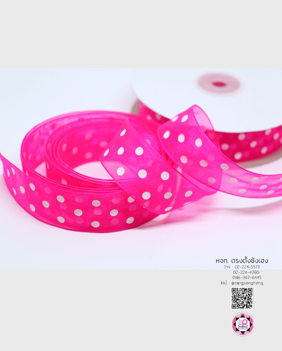 ริบบิ้นผ้าแก้ว, ริบบิ้นผ้าชีฟอง, ริบบิ้นผ้าเนื้อบาง, ริบบิ้นทำโบว์, ริบบิ้นผูกกล่องของขวัญ, ผูกช่อดอกไม้, ผูกกระเช้า, โบว์พยาบาล, โบว์นักเรียน, ริบบิ้นแต่งงาน