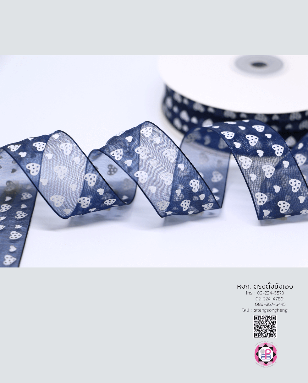 ริบบิ้นผ้าแก้ว, ริบบิ้นผ้าชีฟอง, ริบบิ้นผ้าเนื้อบาง, ริบบิ้นทำโบว์, ริบบิ้นผูกกล่องของขวัญ, ผูกช่อดอกไม้, ผูกกระเช้า, โบว์พยาบาล, โบว์นักเรียน, ริบบิ้นแต่งงาน