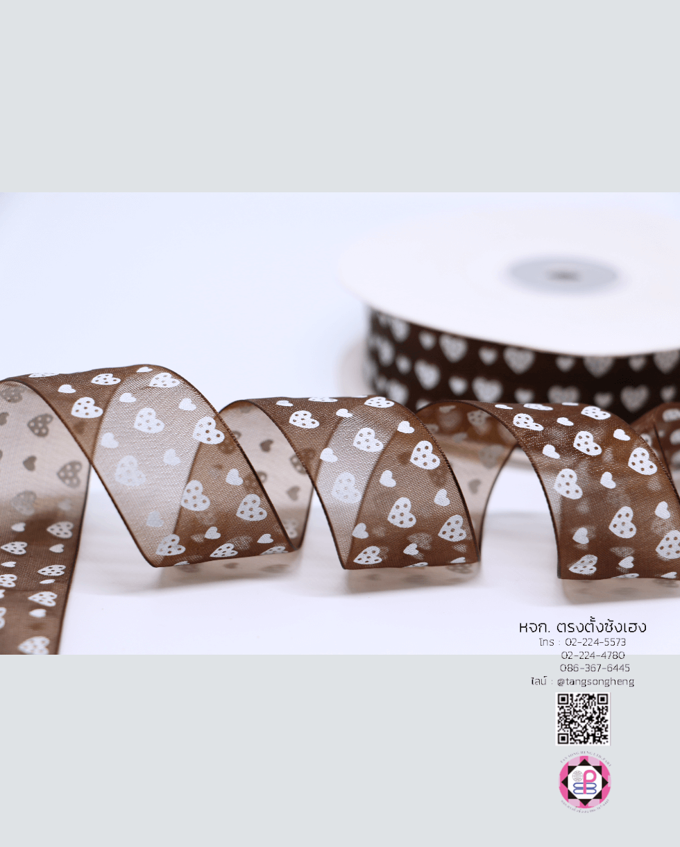 ริบบิ้นผ้าแก้ว, ริบบิ้นผ้าชีฟอง, ริบบิ้นผ้าเนื้อบาง, ริบบิ้นทำโบว์, ริบบิ้นผูกกล่องของขวัญ, ผูกช่อดอกไม้, ผูกกระเช้า, โบว์พยาบาล, โบว์นักเรียน, ริบบิ้นแต่งงาน