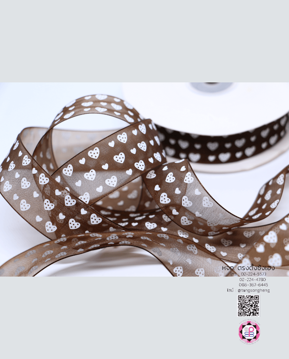 ริบบิ้นผ้าแก้ว, ริบบิ้นผ้าชีฟอง, ริบบิ้นผ้าเนื้อบาง, ริบบิ้นทำโบว์, ริบบิ้นผูกกล่องของขวัญ, ผูกช่อดอกไม้, ผูกกระเช้า, โบว์พยาบาล, โบว์นักเรียน, ริบบิ้นแต่งงาน