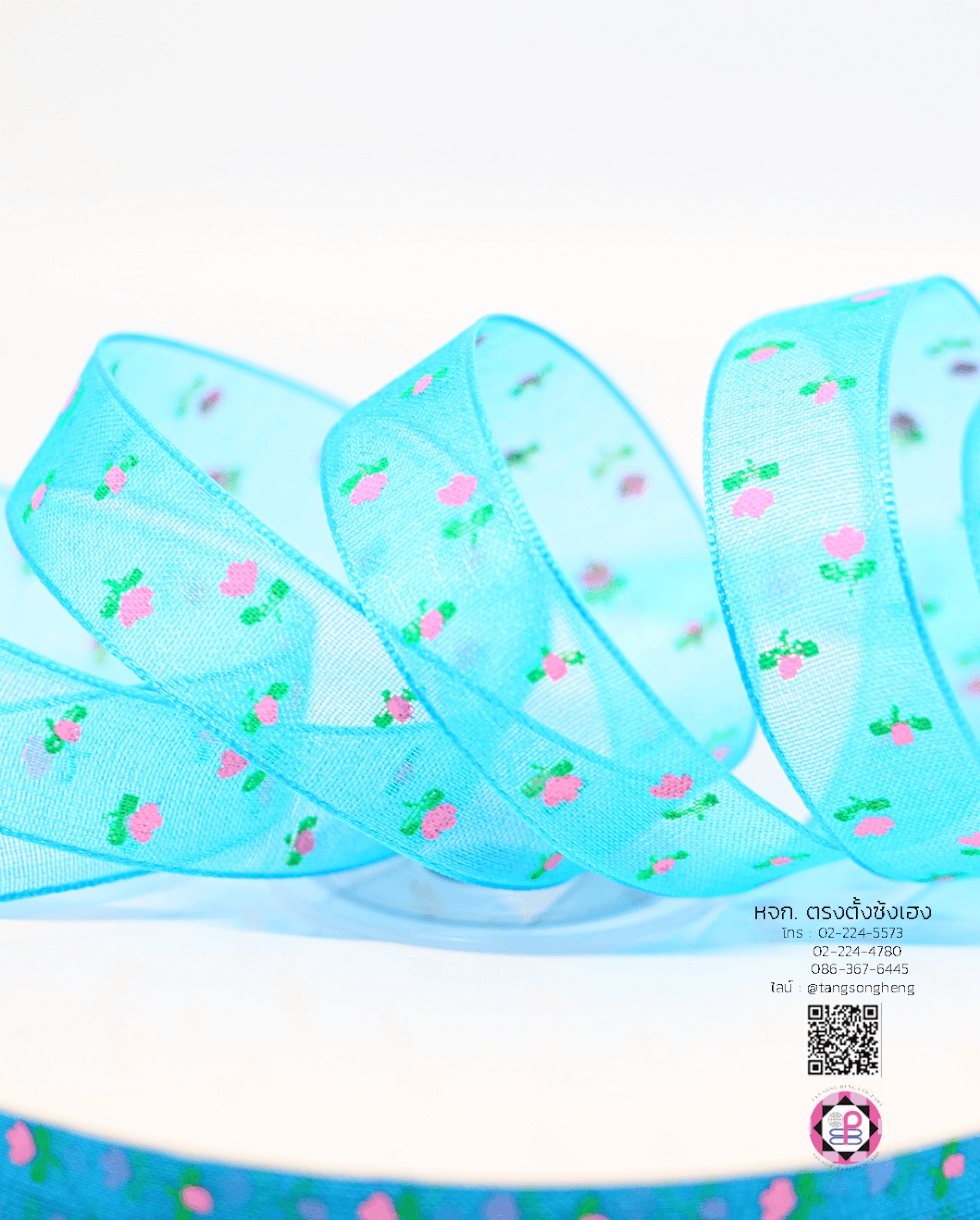 ริบบิ้นผ้าแก้ว, ริบบิ้นผ้าชีฟอง, ริบบิ้นผ้าเนื้อบาง, ริบบิ้นทำโบว์, ริบบิ้นผูกกล่องของขวัญ, ผูกช่อดอกไม้, ผูกกระเช้า, โบว์พยาบาล, โบว์นักเรียน, ริบบิ้นแต่งงาน