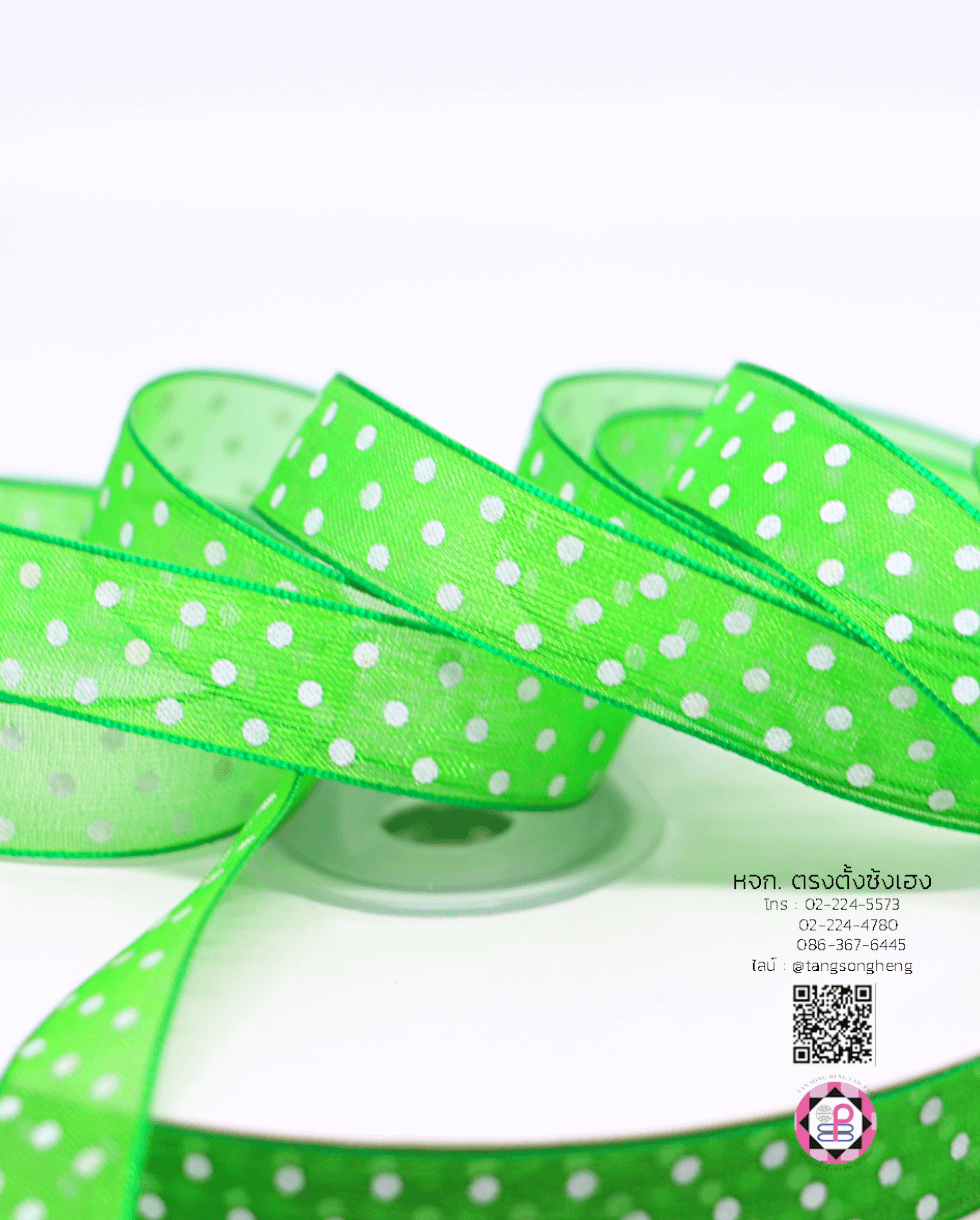 ริบบิ้นผ้าแก้ว, ริบบิ้นผ้าชีฟอง, ริบบิ้นผ้าเนื้อบาง, ริบบิ้นทำโบว์, ริบบิ้นผูกกล่องของขวัญ, ผูกช่อดอกไม้, ผูกกระเช้า, โบว์พยาบาล, โบว์นักเรียน, ริบบิ้นแต่งงาน