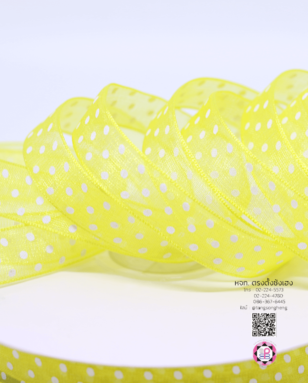 ริบบิ้นผ้าแก้ว, ริบบิ้นผ้าชีฟอง, ริบบิ้นผ้าเนื้อบาง, ริบบิ้นทำโบว์, ริบบิ้นผูกกล่องของขวัญ, ผูกช่อดอกไม้, ผูกกระเช้า, โบว์พยาบาล, โบว์นักเรียน, ริบบิ้นแต่งงาน