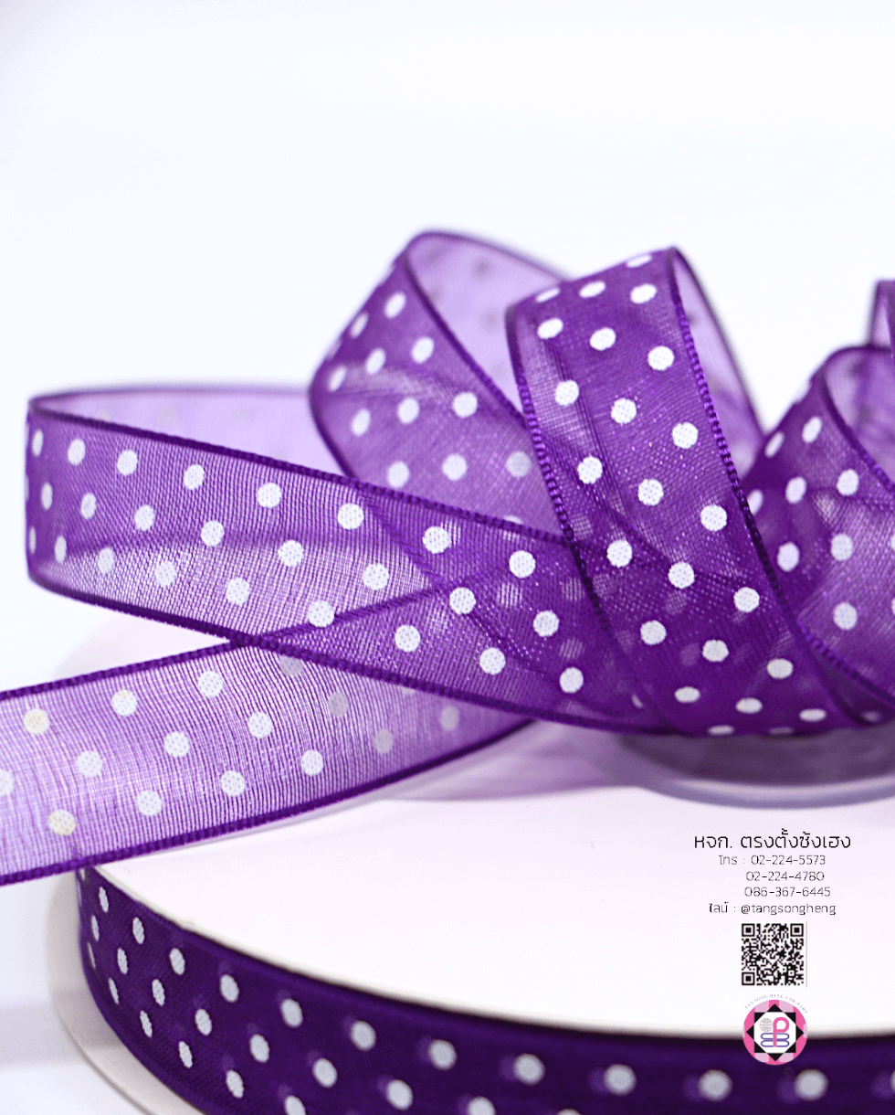 ริบบิ้นผ้าแก้ว, ริบบิ้นผ้าชีฟอง, ริบบิ้นผ้าเนื้อบาง, ริบบิ้นทำโบว์, ริบบิ้นผูกกล่องของขวัญ, ผูกช่อดอกไม้, ผูกกระเช้า, โบว์พยาบาล, โบว์นักเรียน, ริบบิ้นแต่งงาน